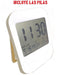 Dioggisa Square Clock Alarm Clock with Temperature and Batteries included - V.Crespo 1