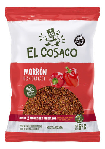 El Cosaco Dehydrated Bell Pepper 64 Grams Pack of 8 0