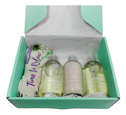 Christmas Gift Set Spa Relax Kit Box - Jasmine Zen Aroma N29 - Regalo Navidad Set Kit Box Spa Relax Jazmín Aroma Zen N29