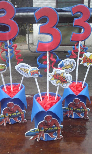 Spider-Man Centerpieces 0