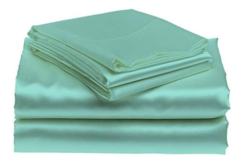 Bedify Bedding 100% Pure Silk Satin Sheet Set 0