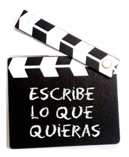 La Aldea Movie Slate Board 11 x 9 cm 4