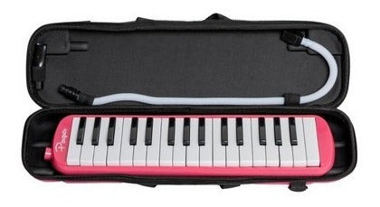 Parquer Pink 32-Note Melodica Semi-Rigid Eva Case 1