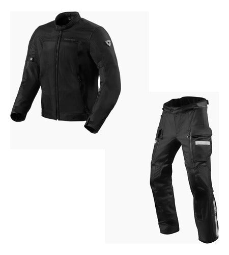 Rev'it! Eclipse Jacket and Sand 4 Pants Combo - Cafe Race 0