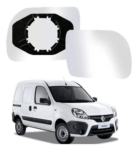 Org Tech Vidrio Espejo Renault Kangoo 2014 Al 2017 Con Base Derecho 2