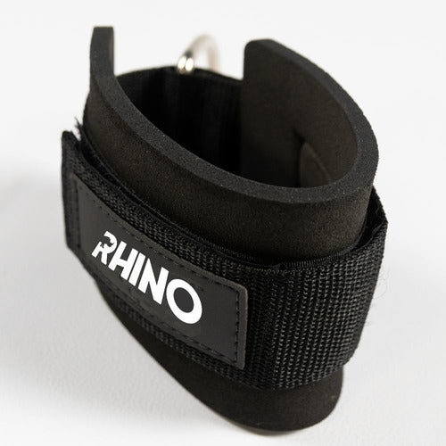 Rhino Crossover Pulley Machine Ankle Strap - EVA Foot Grip 2