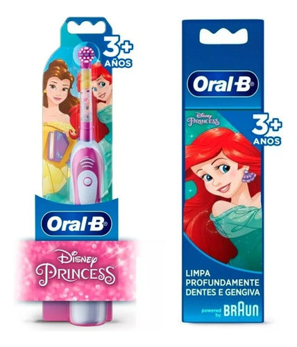 Oral-B Cepillo Electrico Princess + Repuesto Oral B Pro Salud Suave 0