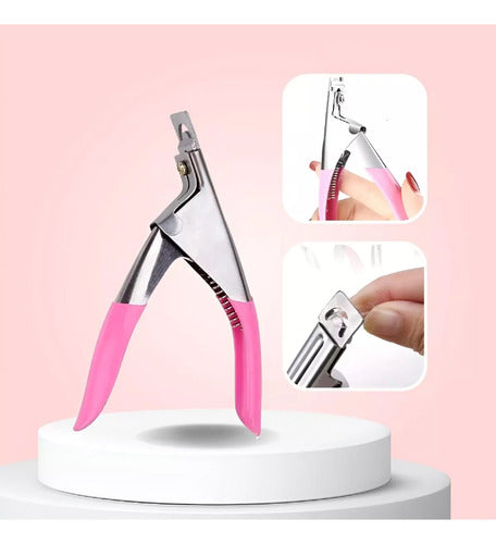 CASIOPEA Metal Nail Tip Cutter for Artificial Nails Manicure 4