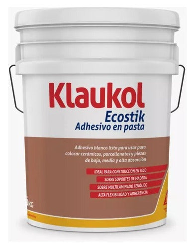 Klaukol Ecostik 6kg - Ceramic Wood Gypsum Adhesive 0