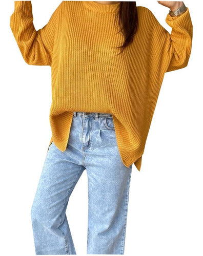 Training Sweater Women's Hoodie Long Oversize A2 7