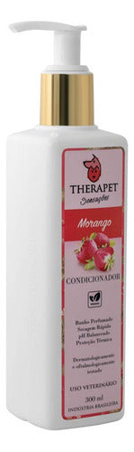 Condicionador Therapet Morango Banho Tosa 300ml Original 0