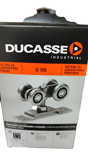 Sistema Corredera Ducasse D-100 Colgante Rod.acero 0