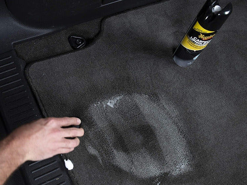 Limpia Tapizados Espuma Activa Autos Con Cepillo Meguiars 6