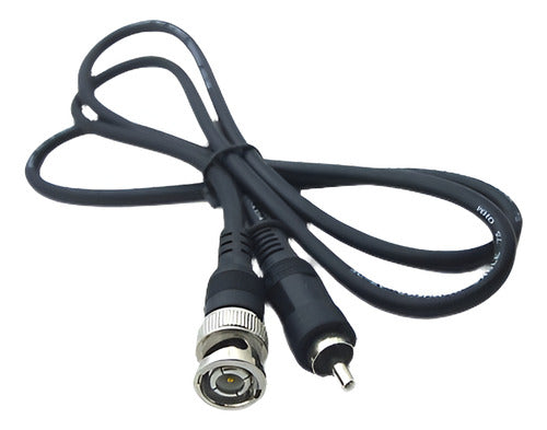 10 Pc Rca Macho A Bnc Macho 75 Ohm Cable Coaxial Para Cctv C 0