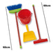 Complete Cleaning Set - Broom, Mop, Bucket, Dustpan by Duravit 2