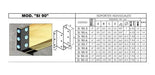 INALKO SA Wooden Strut Support 2x5 Type Si (si 5) 1