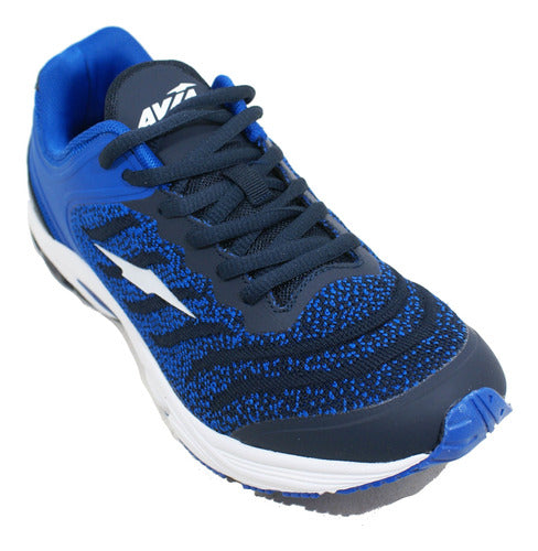 Avia Flow Run Blue France / Navy Men's Running Shoe 0