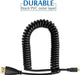 UCEC Spiral Micro HDMI to Full HDMI Cable 30cm 3