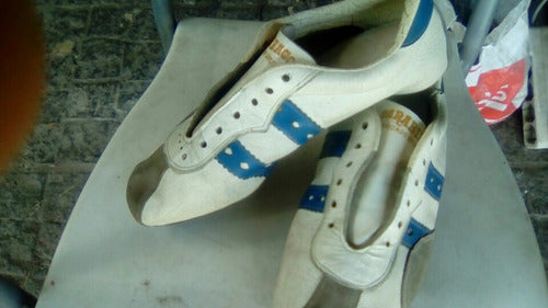 Antiguo Zapatos De Clavos Atletismo  Parabiagos De Colección 0