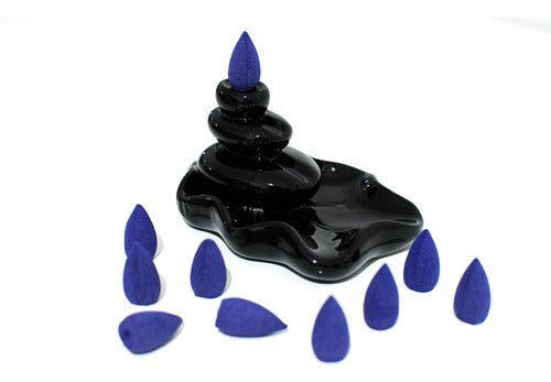 Iluminarte Decorative Smoke Waterfall with 10 Cone Incense 1