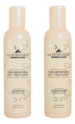 La Puissance Kit Shampoo + Acondicionador Cabello Con Rulos 0