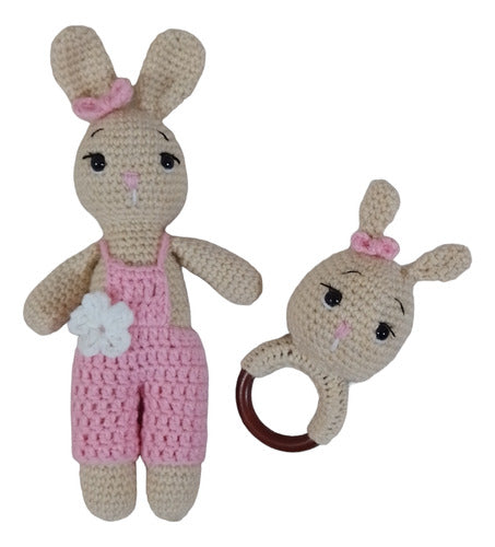 CreandoAndo.mi Crochet Bunny and Rattle Amigurumis 0