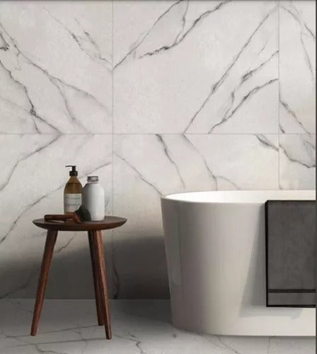 Alberdi Bari Bianco 60x120 Porcelain Tile 2