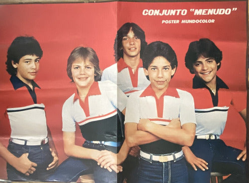 Lámina, Conjunto Menudo, Antiguo Poster Mundocolor, Cr8b1 0