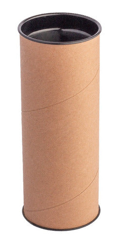 25-Pack 10cm x 60mm Cardboard Tubes with Tin Caps 1