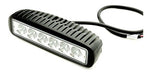 Par Faro Led Rectangular Spot 18w Auto Moto 4x4 Utv Cuatri 5