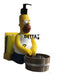 Homero Simpson Soap Dispenser Sponge and Steel Wool Holder Detta3D 0