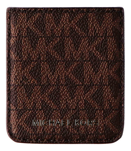 Porta Tarjeta De Michael Kors Para Celular Brown Luxury 1