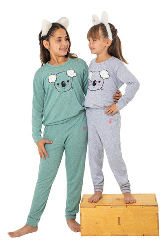 Bianca Secreta Infant Koala Fleece Pajama 23052 Up to T14 0