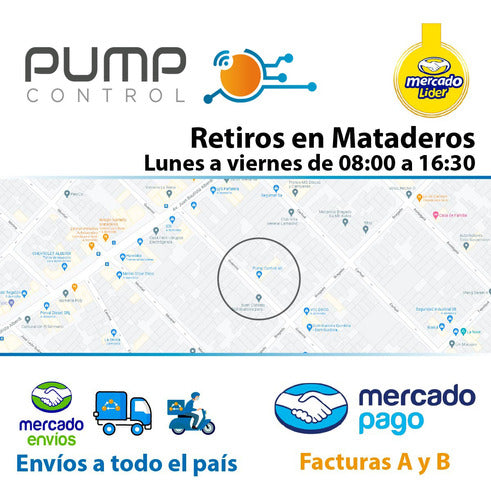 Pump Control Teclado Membrana 16 Teclas Wayne Vista® Con Soporte 1