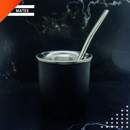 Mate Stainless Steel Double Quality Layer + Straw Gift - Mate Acero Inox Termico Doble Capa Calidad + Bombilla Regalo
