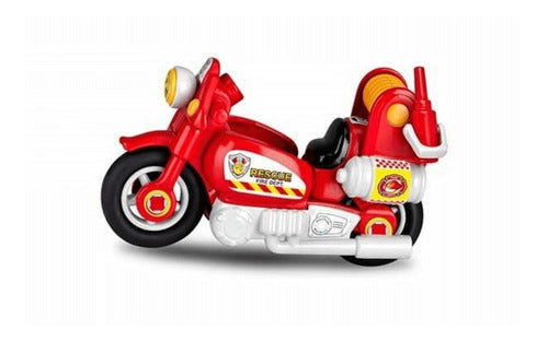 Pinypon Bombero Con Moto Action 1