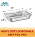 Mehr Foil 9x13 Aluminum Pans with Lids Disposable Aluminum Bakeware 4