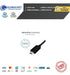 1-Meter USB 2.0 Type-C to USB Cable - Durable and Reliable - Black 1