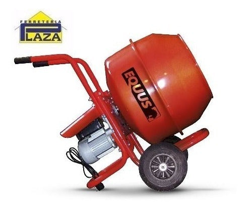 Equus Wheelbarrow Concrete Mixer 140L 1