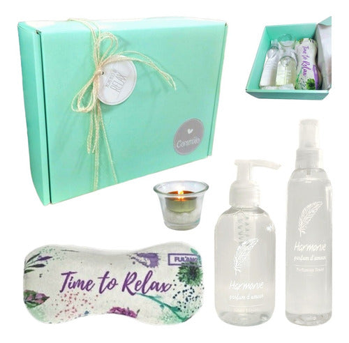 Gift Box Spa Zen Jasmine Aroma Set N47 Relax - Caja Regalo Gift Box Spa Zen Jazmín Kit Aroma Set N47 Relax