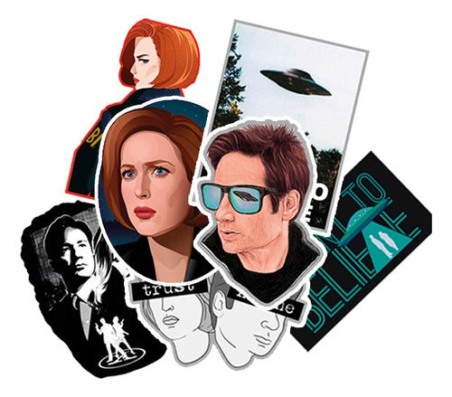 APUM Pack Stickers Vinilo X-Files Expedientes X 0