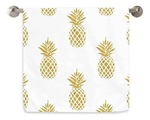 Vunko Verano Piña Cocina Plato Toalla Suave Altamente Absorb 0