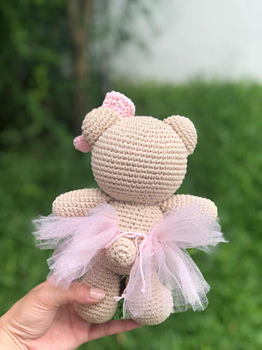 Rocio de Abril Oso Osa Amigurumi Tejido Muñeco De Apego Bebé Niño 2