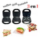 Generic Wafflera Sandwichera Grill Electrica 3 En 1 Antiadherente 2