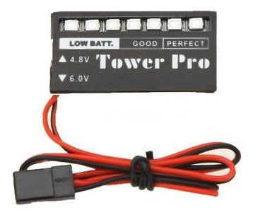 Generic Rc Tower Model 4.8V-6V 7 Led Battery Voltage Indicator 2