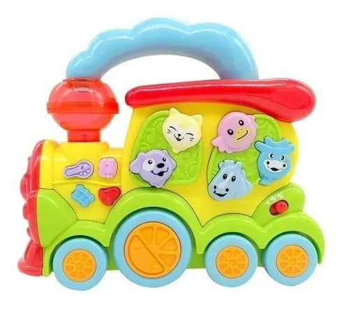 Tren Granja Musical Luces Poppi Baby En Casa Valente 1