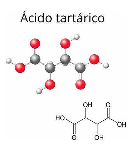 QUIMICA OESTE Ácido Tartárico Grado Alimenticio 500 Grs 2