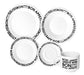 Oxford Bon Appetit Complete Ceramic Dinnerware Set X30 Pcs 0