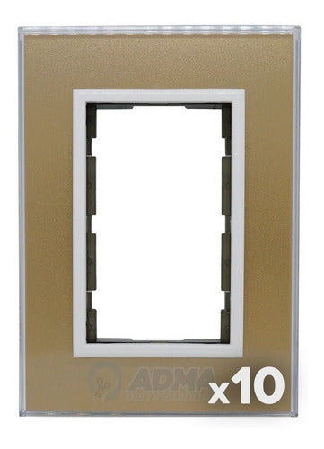 Jeluz Crystal Frame and Edge Cover Pack of 10 5