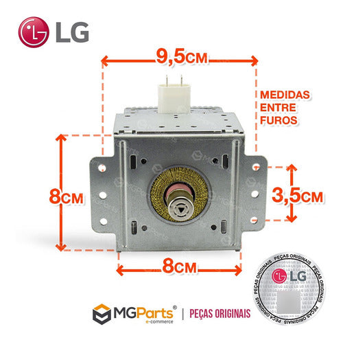 Magnetron 2m214 Microondas LG Mh7058g Ms3091bc Original 1